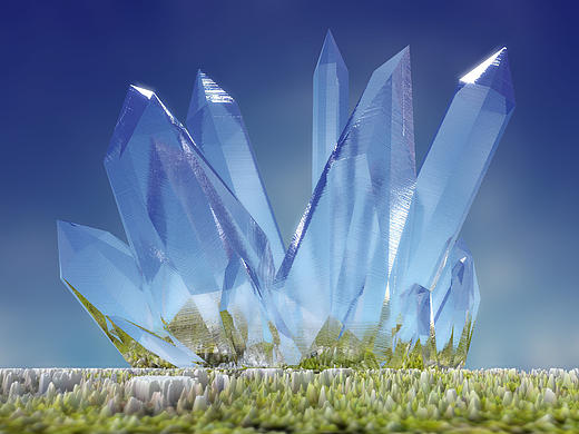 水晶渲染