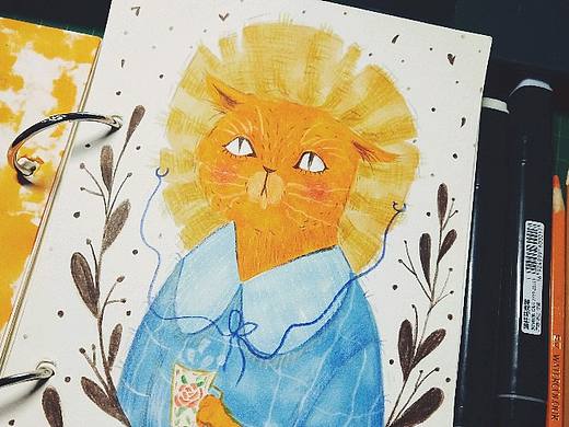 Laura马克笔临摹