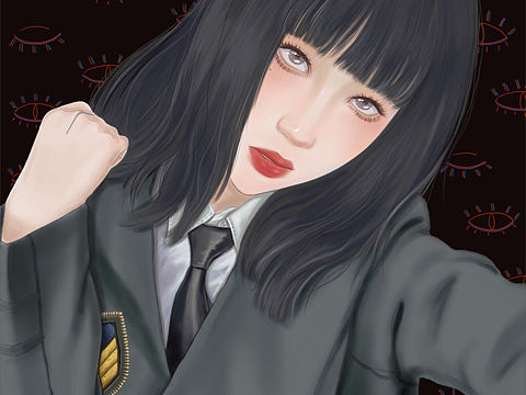 把以前的作品放出来，板绘（个人主页-ZNDQzNDQxOTY=） - 创作习作 - 站酷设计师Pink彭彭原创素材 - 站酷ZCOOL