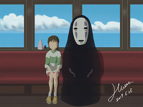 【iPad临摹插画】「千与千寻」