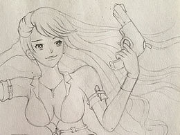 给柯南和小兰想象的女儿