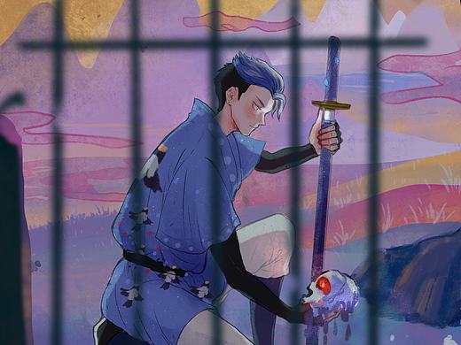 练习插画（个人主页-ZNDc0MTkzMTI=） - 单幅漫画 - 站酷设计师木燃敷原创素材 - 站酷ZCOOL