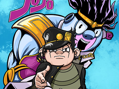 JOJO的奇幻冒險（個人主頁-ZNTc3NTkxNjg=） - 創(chuàng)作習作 - 站酷設(shè)計師張有理原創(chuàng)素材 - 站酷ZCOOL