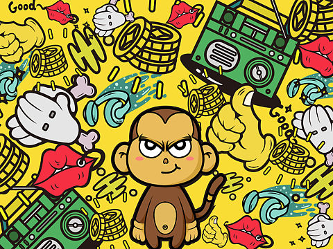 “乐猴”品牌IP设计(练习)