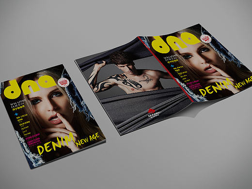 dna牛仔杂志排版（个人主页-ZMTkyMjA5Mjg=） - 书籍/画册 - 站酷设计师linyexs原创素材 - 站酷ZCOOL