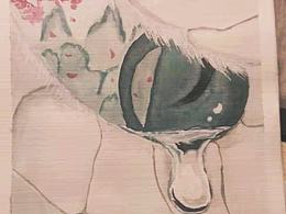 白蛇·緣起——水彩畫