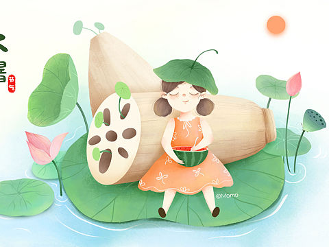 二十四节气之一大暑