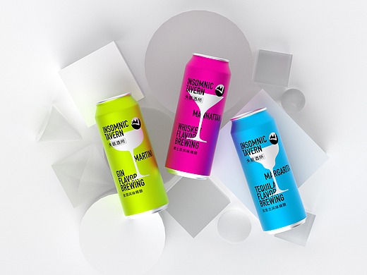 失眠酒所｜鸡尾酒风味精酿包装设计