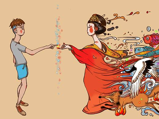 等你踏风弄云而来（个人主页-ZMjMzNjA5MzY=） - 概念设定 - 站酷设计师牧堃xLTz原创素材 - 站酷ZCOOL