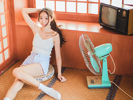 夏日少女。