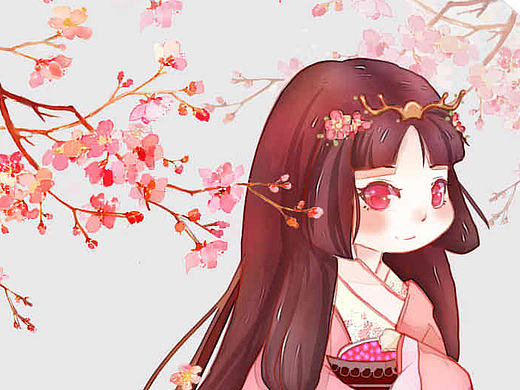 古风花卉