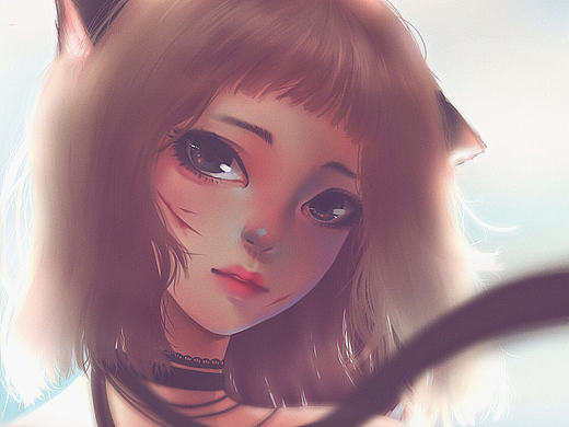 新年擼貓（個人主頁-ZMjAwNTc3MjA=） - 創(chuàng)作習作 - 站酷設(shè)計師蜜桃喵喵桑原創(chuàng)素材 - 站酷ZCOOL