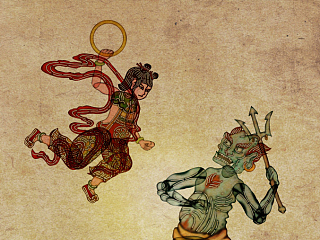 皮影动画:哪吒闹海(上)