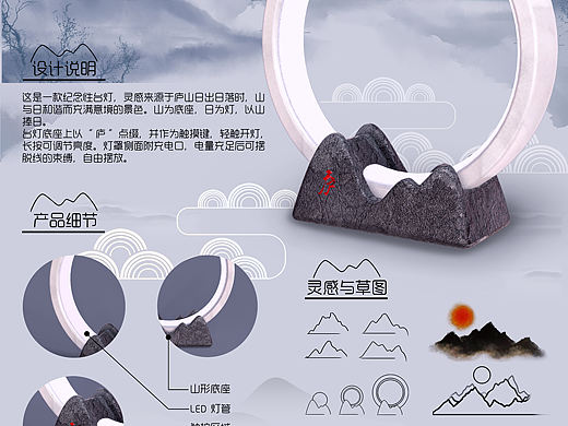 庐山文化产品参赛作品