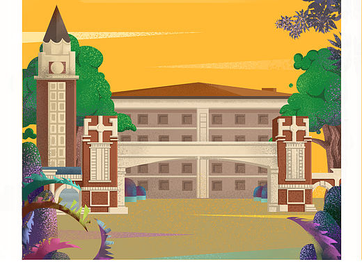 学院（个人主页-ZNTY2ODM1MjA=） - 绘本 - 站酷设计师拿画笔的怪人原创素材 - 站酷ZCOOL