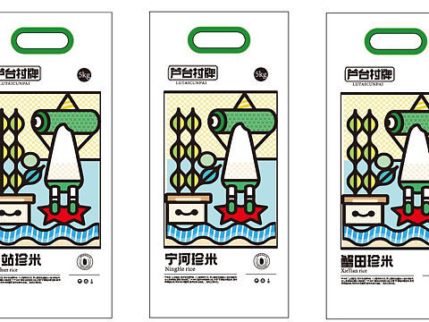 芦台村牌 宁河蟹田大米