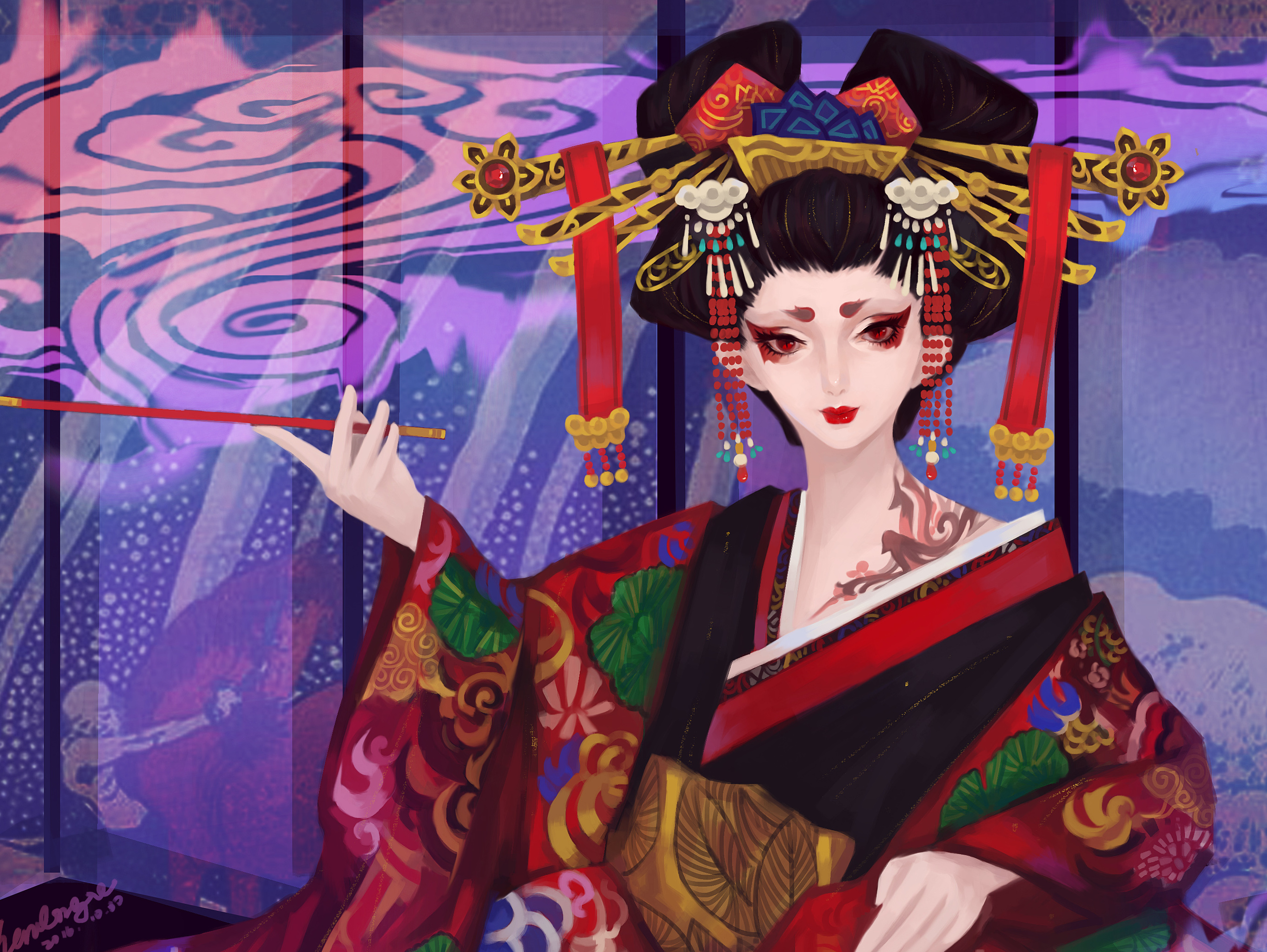 恋爱花魁