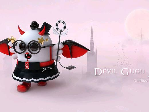 C4D原创恶魔鸡（个人主页-ZMjQxNDc0MTY=） - 动画/影视 - 站酷设计师镰刀腋毛侠原创素材 - 站酷ZCOOL