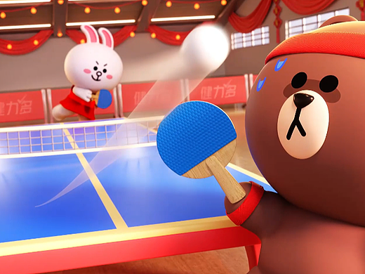 汤臣倍健 X LINE FRIENDS 联名产品 CG