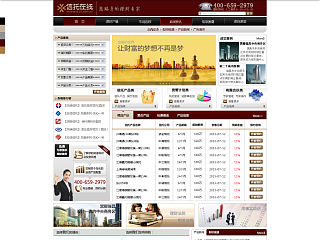 公司一个营销类网站