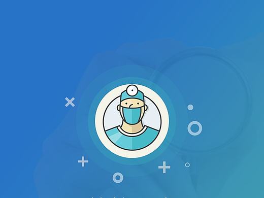 医疗APP登录页