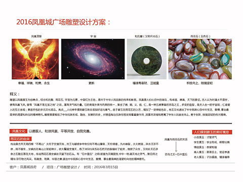 祥玉之都 瑞鸟之城—凤凰城文化村雕塑策划设计方案