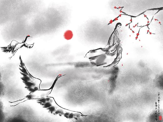 《崖上》