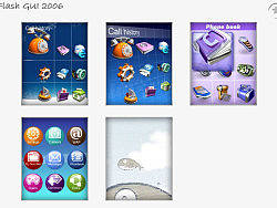 06年的一些flash手机界面