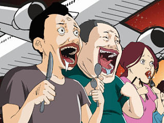 【享趣】“黎记海鲜火锅”地铁站灯箱广告项目