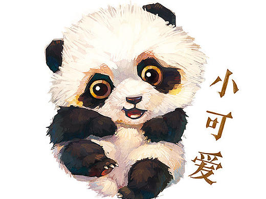 【萌宠by雪娃娃】小可爱胖达
