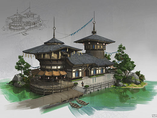 洛克猴混合建筑设计