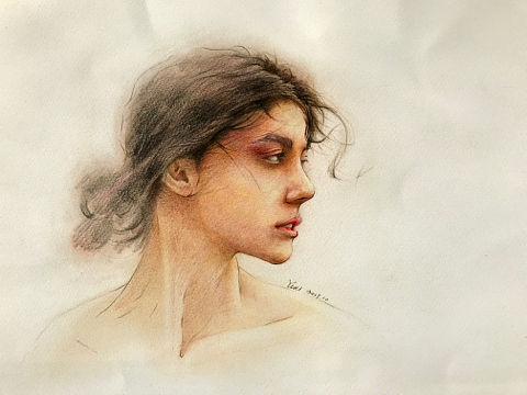 彩鉛練習(xí)（個(gè)人主頁(yè)-ZNDAzODc1OTI=） - 繪畫 - 站酷設(shè)計(jì)師一兮手繪原創(chuàng)素材 - 站酷ZCOOL