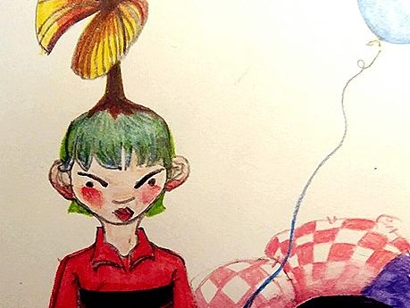 气球男孩与怪物小花