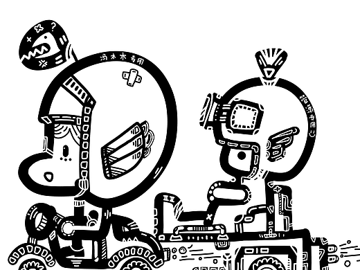 情侣头像（个人主页-ZNDczOTg5Njg=） - 其他平面 - 站酷设计师管潇原创素材 - 站酷ZCOOL