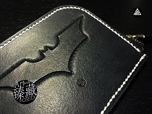 新品 Poseidon臻 藏 私人订制-蝙蝠侠卡包（个人主页-ZMTU3NjQ1ODA=） - 工艺品设计 - 站酷设计师945124原创素材 - 站酷ZCOOL