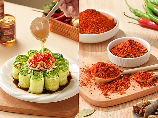 美食摄影｜火锅香油 辣椒面｜电商美食拍摄 