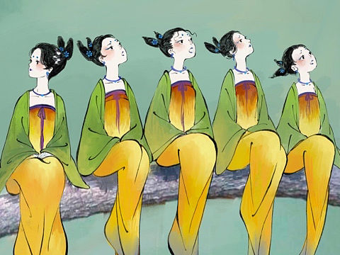 小鸟拟人系列