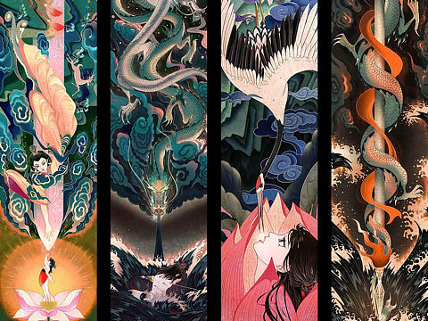 哪吒闹海主视觉