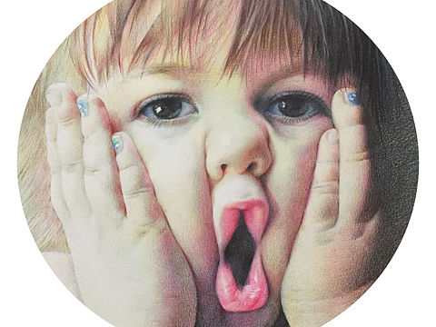 童趣-女孩（个人主页-ZMjM1ODMxNzY=） - 绘画 - 站酷设计师刘道锐原创素材 - 站酷ZCOOL