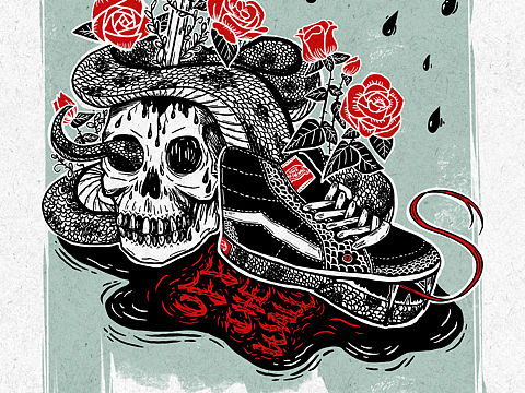 Vans艺术家T恤征集作品