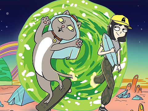 R&M风格小画（个人主页-ZNDgxNjA4NDQ=） - 创作习作 - 站酷设计师gwenne1989原创素材 - 站酷ZCOOL