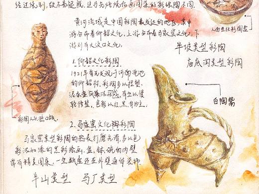 中国工艺美术史绘本（个人主页-ZMzM3NjczOTY=） - 绘本 - 站酷设计师MY玉环瑾握瑜原创素材 - 站酷ZCOOL