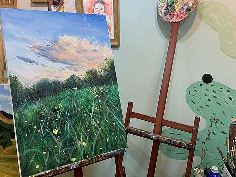 静谧（个人主页-ZNTc5MTA5Njg=） - 绘画 - 站酷设计师易勤瑞原创素材 - 站酷ZCOOL