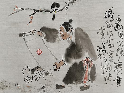 畫風(fēng)不振無(wú)人識(shí) 留得寂寞自己賞（個(gè)人主頁(yè)-ZNTQ2MDYyMDg=） - 繪畫 - 站酷設(shè)計(jì)師雪彬插畫原創(chuàng)素材 - 站酷ZCOOL