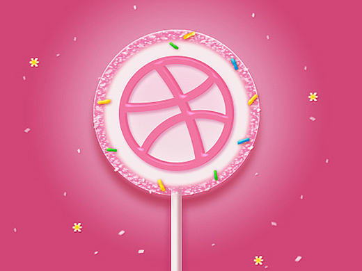 鼠绘一枚棒棒糖