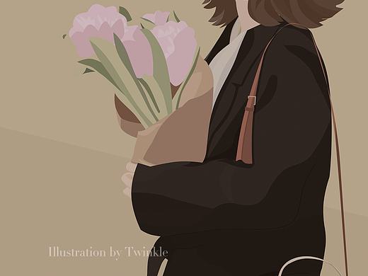 原创插画08|复古法国风插画