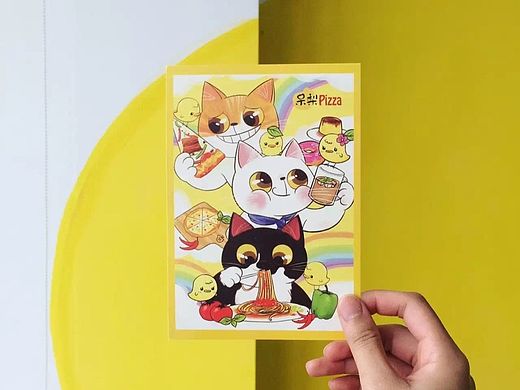 呆梨披萨的三只猫大爷