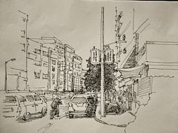 DYSON钢笔画