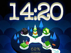 Cubic Christmas Eve（个人主页-ZMTA4NDczNg==） - 主题/皮肤 - 站酷设计师adidag原创素材 - 站酷ZCOOL