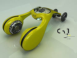 《童年之概念车系列-摇摇鼓》